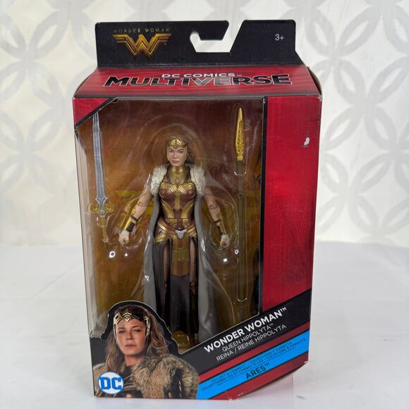 DC Multiverse Wonder Woman Movie Queen Hippolyta (BAF ARES) 6" Figure - Picture 2 of 7
